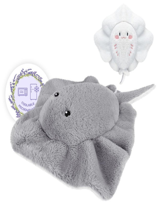 SuzziPals Heatable & Coolable Stingray Stuffed Animal Plush Toy - Image 1