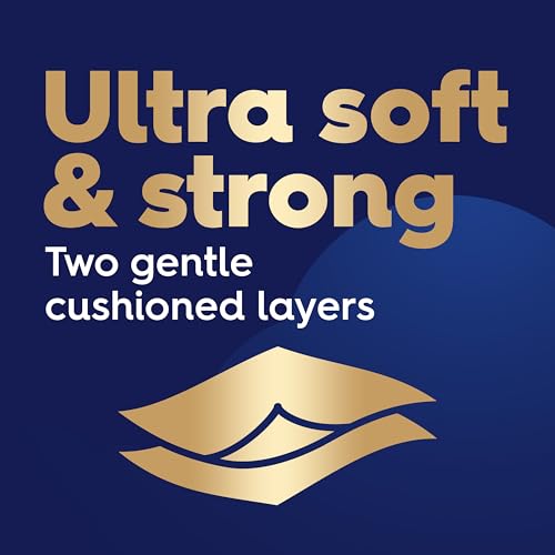 White Cloud Ultra Soft Strong Toilet Paper 4 packs of 6 Mega Rolls 96 Regular Rolls - Image 5