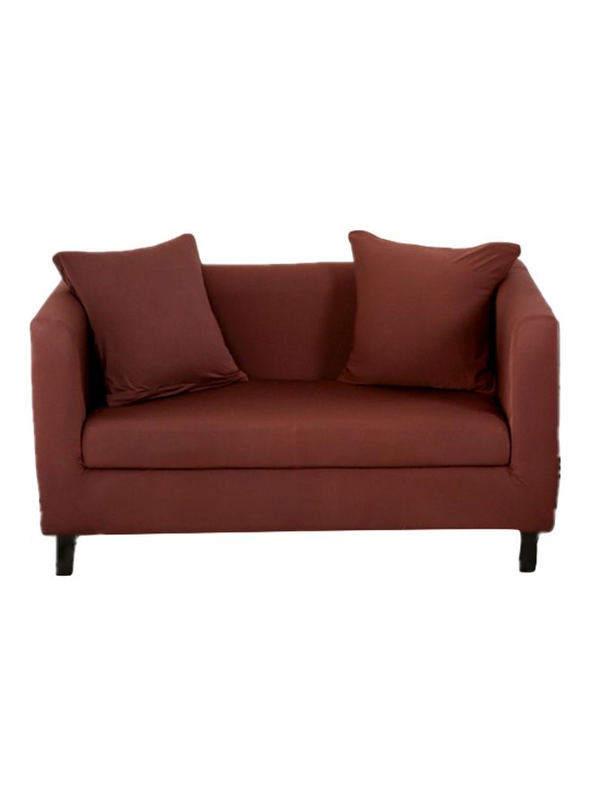 NIBEMINENT 3-Seater Sofa Slipcover Coffee - Image 1