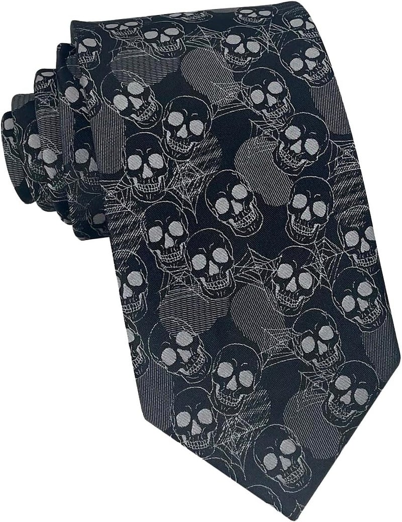 Mens Microfiber Polyester Necktie Pattern Tie for Men
