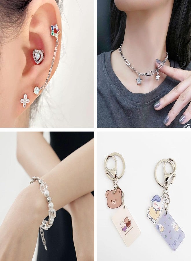 Coiris 16.5ft 6mm Width Stainless Steel Rolo Cable Chains Findings Fit for Jewelry Making &DIY (SC-1027-E) - Image 3