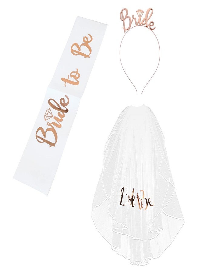 يوليف مستلزمات حفلة توديع العزوبية للعروس من يوليف، تشمل وشاح العروس، وتاج العروس، وطرحة العروس، وديكورات حفلات الزفاف. - Image 1