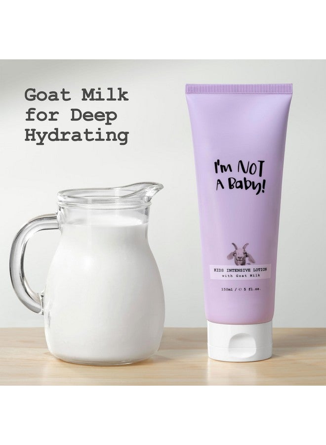 I'm NOT A Baby! I’m Not a Baby Kids Lotion Goat Milk Hydrating Hyaluronic Acid Ceramide Intensive Lotion 150ml 5fl oz - Image 1