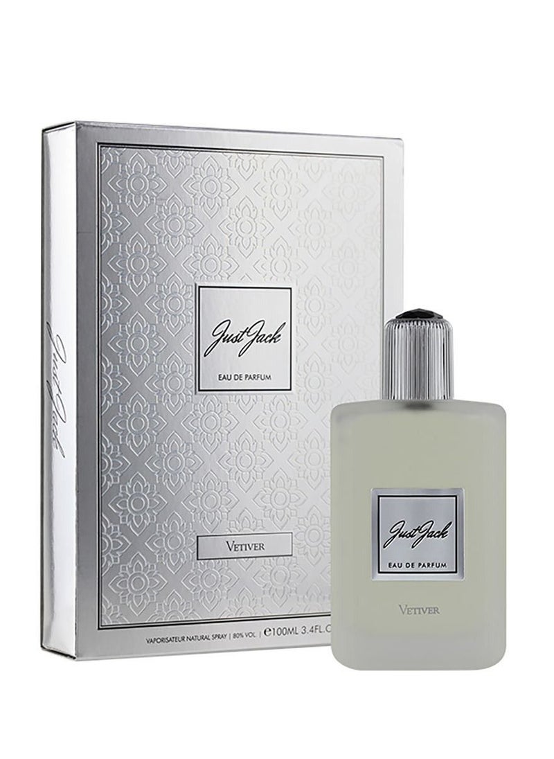 Just Jack - Just Jack Vetiver Perfumes for Men Eau De Parfum 100ml for Him Long Lasting Fragrance - Image 1