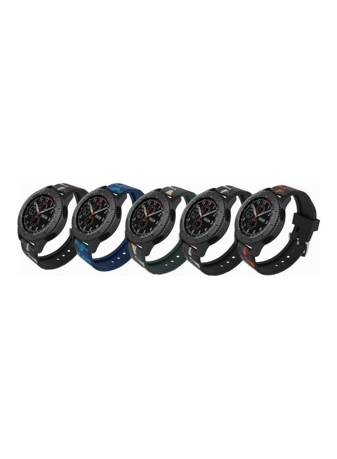 NIBEMINENT Simple Fashion Camouflage Pattern Watch Band For Samsung S3 Multicolour - Image 5