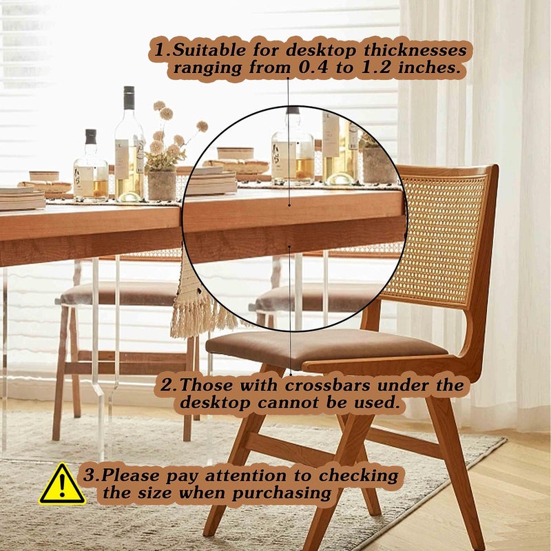 Kitnish 16PCS Clear Plastic Tablecloth Clips,Transparent Clear Tablecloth Clips, Plastic Table Cloth Hold Down Clips Table Cloth Holder for Meeting Party Indoor Outdoor Events - Image 5