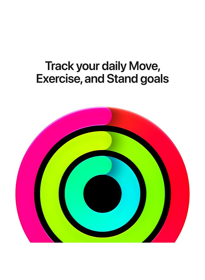 Apple Watch SE 3 GPS 40mm (Middle East Version) Aluminium Case with Sand Sport Band - S/M Starlight - Image 5