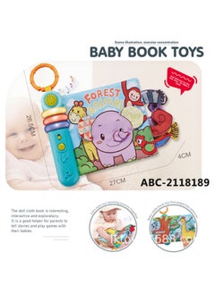 Generic Explosions Cloth Book Gift Box Early Education Music Light Baby Toys Tear Can't Bite Educational Baby Newborn Gift-Color:ABC-2118191  - Image 4