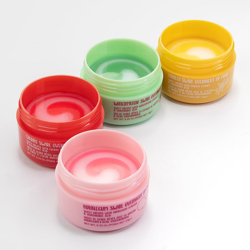 W7 Sweet Dreams Overnight Lip Mask Set - Cherry, Watermelon, Bubblegum & Vanilla - Lip Treatments - Image 2