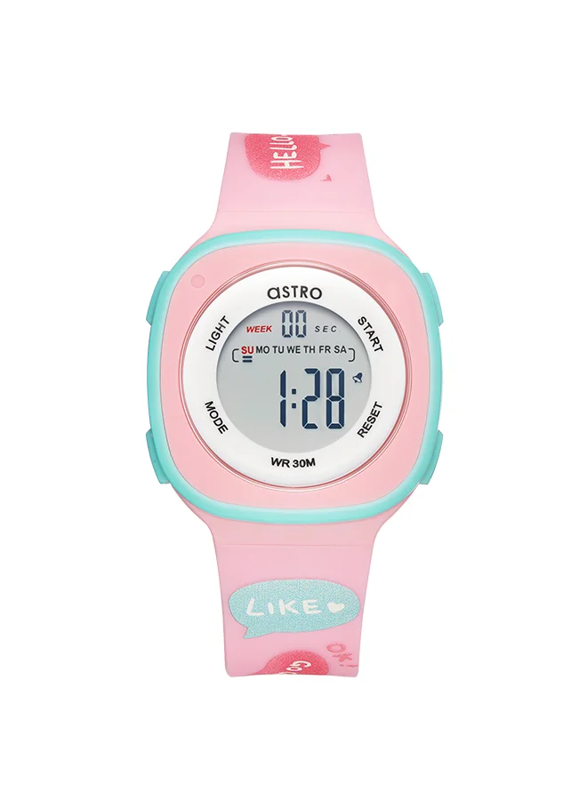 ASTRO ASTRO Kids Digital Pink Dial Watch - A23913-PPPP