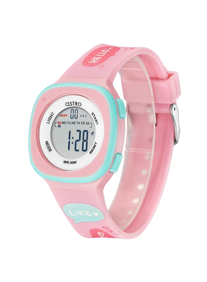ASTRO ASTRO Kids Digital Pink Dial Watch - A23913-PPPP