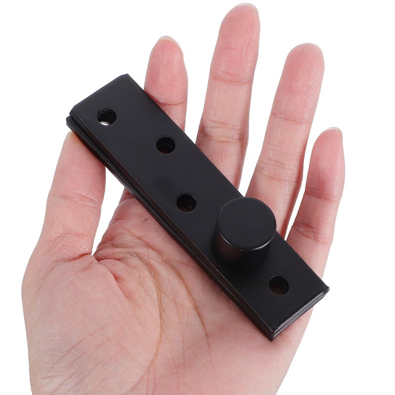 Heavy Duty Stainless Steel Hidden Pivot Hinge With Eccentric Adjustment Black Matte - Image 5