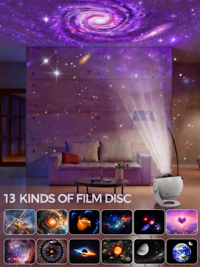 VanSmaGo Plastic Projector-Star Projector-360 Degree Auto Rotation-Timed Starry Planetarium Projector -Night Light-Lights For Room Decor-Unique Gift For Children-Kids Gifts - Image 3