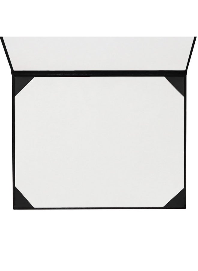 GraduationMall - 11X14 Smooth Padded Diploma Cover Certificate Holder Black - Image 1