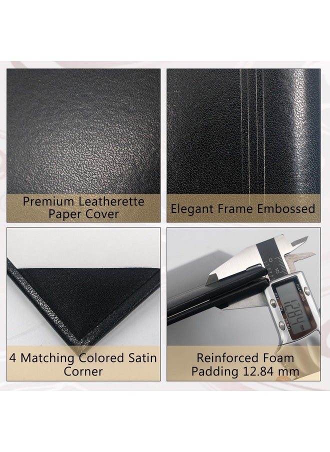 GraduationMall - 11X14 Smooth Padded Diploma Cover Certificate Holder Black - Image 1