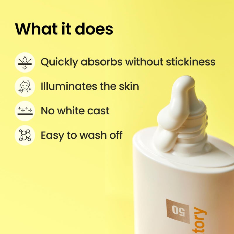 CNP Daily Milky Light Sunscreen (1.7 fl. oz.) - Broad Spectrum SPF 50 UV Protection with Niacinamide, for Face & Body, No White Cast, Fast Absorbing, Non-Greasy Finish, Gifts for Women - Image 4