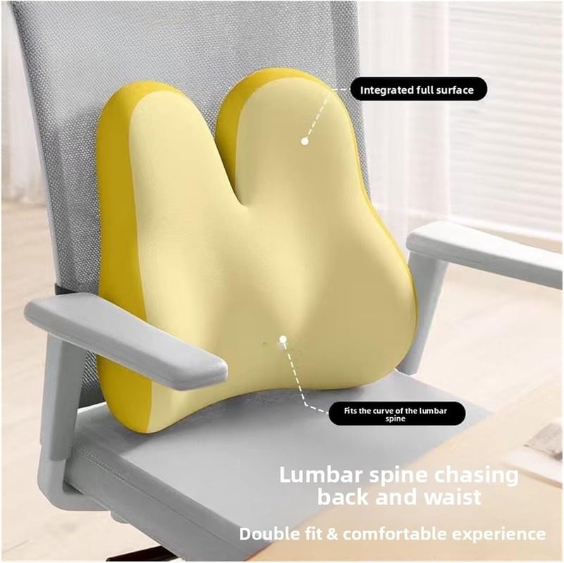 Waist Protection Cushion Office Sedentary Buttocks Comfort Car Chair Lumbar Support Pillow Bed(C) - Image 4