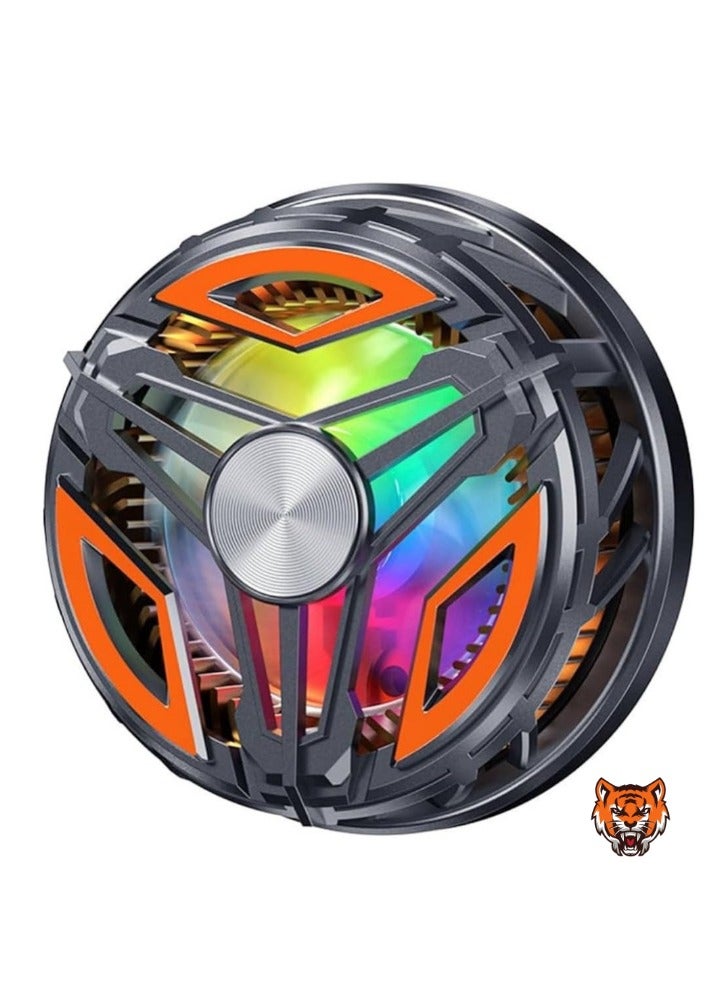 TIGER Mobile Phone Radiator Cooler – Magnetic Semiconductor Refrigeration Clip with Dual Cooling for Live Streaming and Smartphones - Image 1