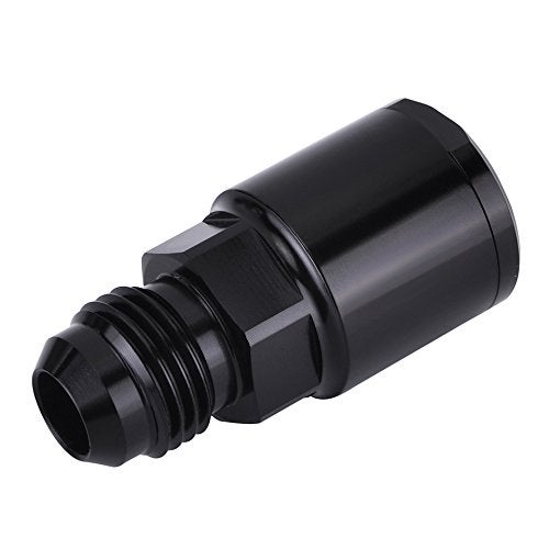 ESPEEDER SYKRSS Aluminum 6AN Male Flare to 5/16 SAE Quick Disconnect Female EFI Fitting Adapters Black - Image 4