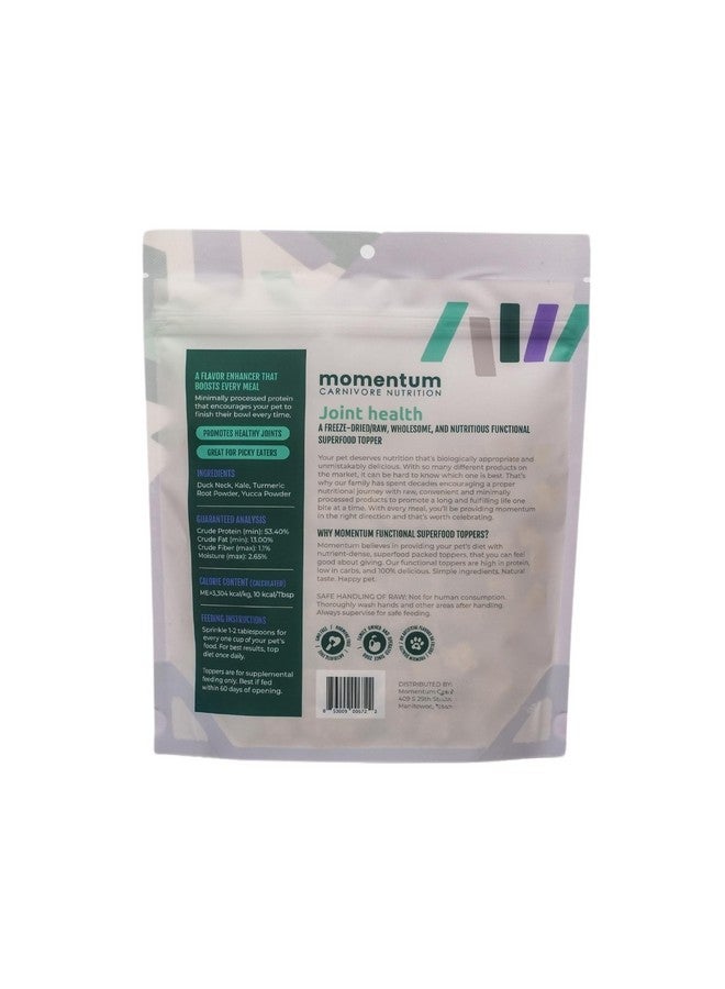 Momentum Carnivore Nutrition Freeze-Dried Anti-Inflammatory Pet Food Topper - Single-Ingredient Raw Supplement - Supports Joint Health & Reduces Inflammation for Dogs and Cats - 3 oz Pack - Image 2