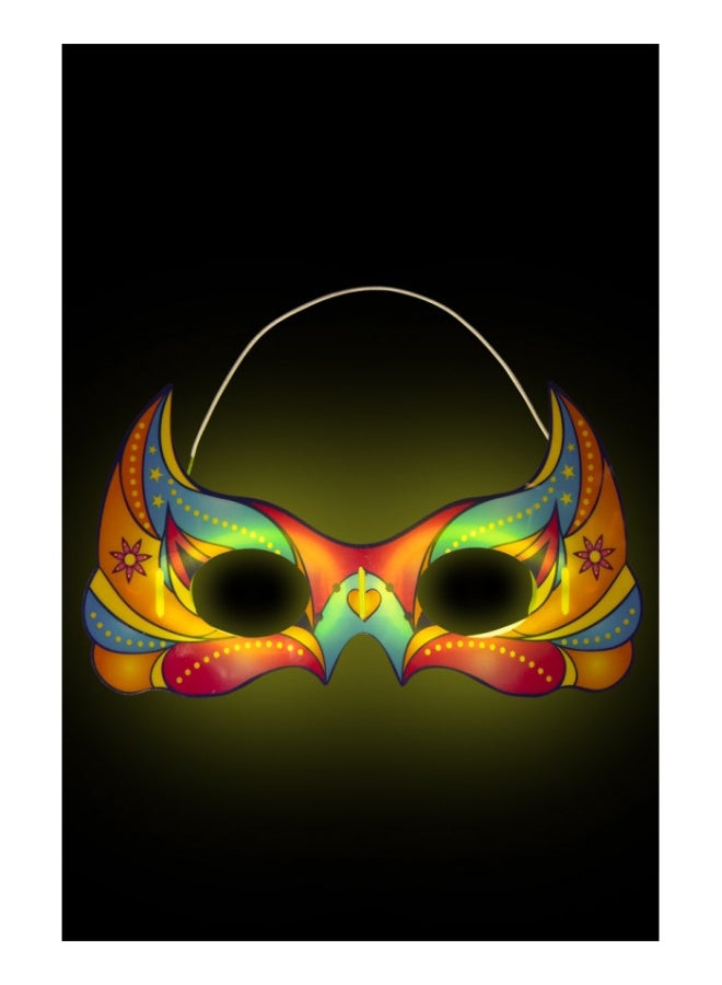 Glow in the Dark Eye Mask for Parties and Celebrations - Image 2