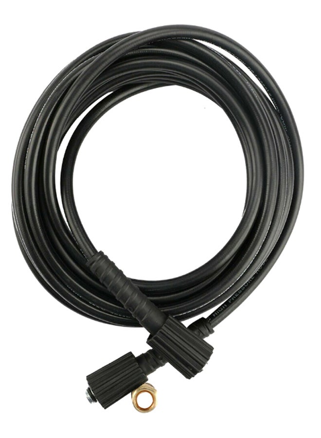 Female Jet Extension Pressure Washer Hose Black/Gold/Silver 6meter - Image 2