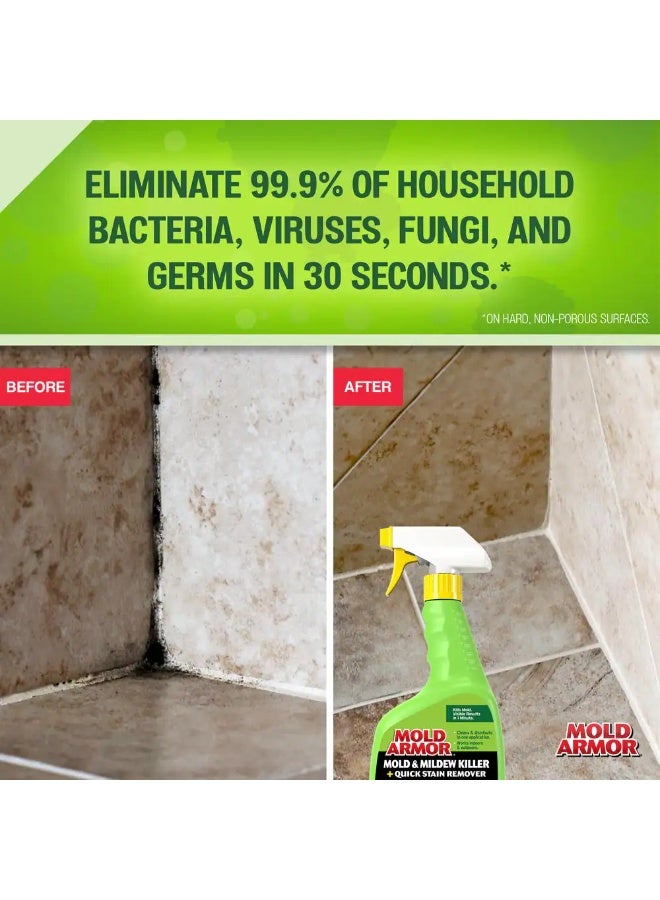 mold armor Mold And Mildew Killer And Quick Stain Remover 946 ML - Image 4