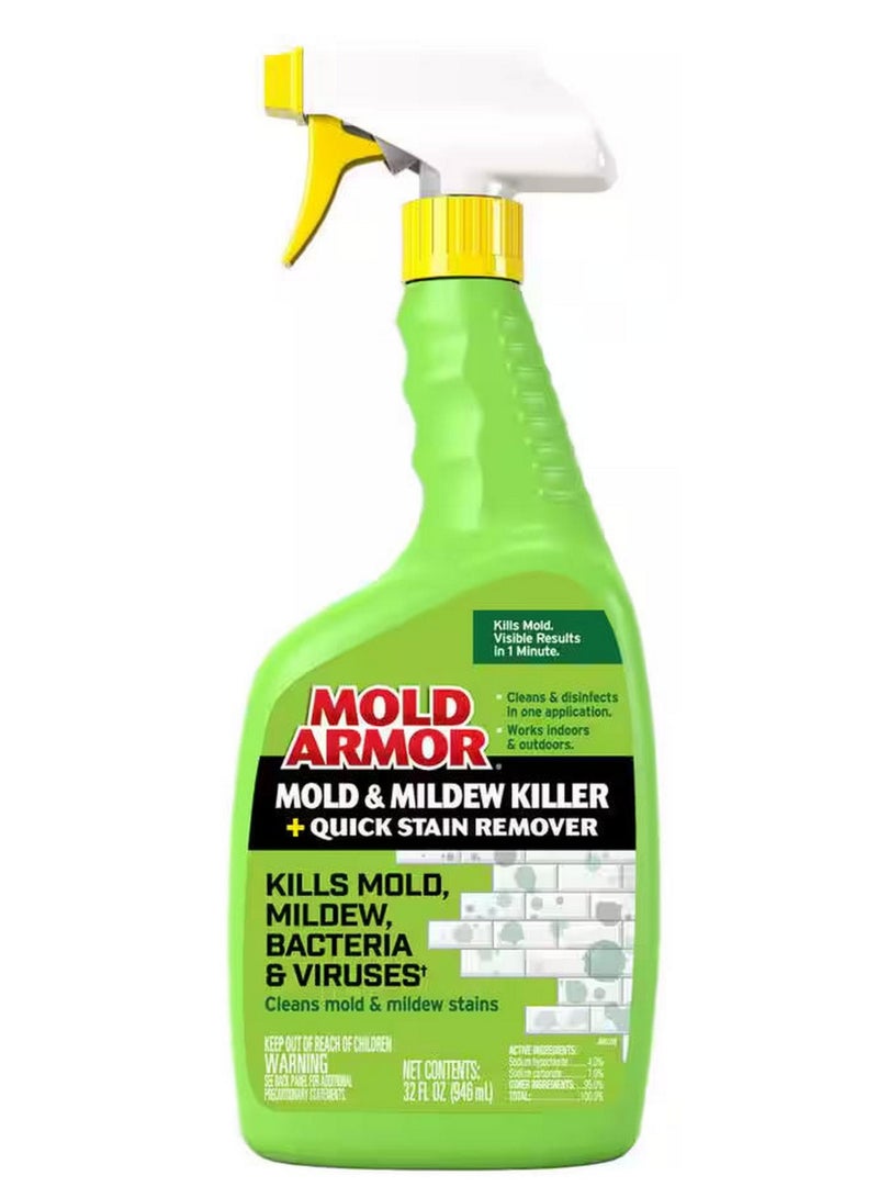 mold armor Mold And Mildew Killer And Quick Stain Remover 946 ML - Image 1