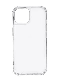 Silicone Back Phone Protection Cover With Anti Break And Safety Edges For Iphone 15 - Transparent