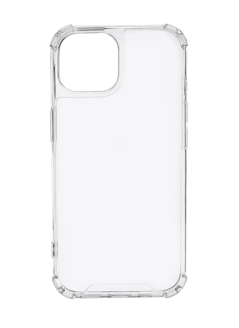 Generic - Silicone Back Phone Protection Cover With Anti Break And Safety Edges For Iphone 15 - Transparent - Image 1