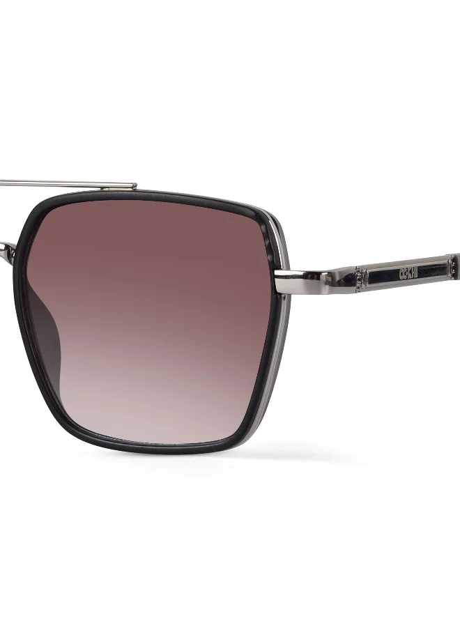 Woggles Ockhi Torque Brown Gradient Square Sunglasses