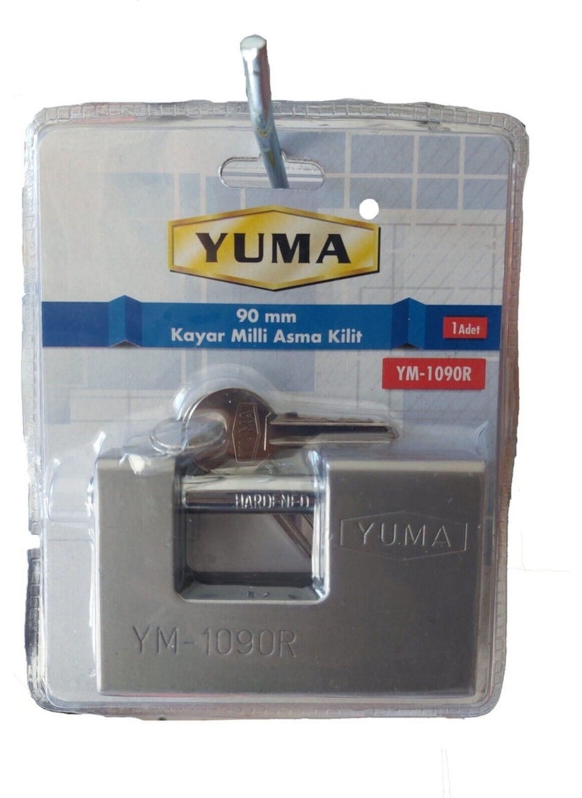 24 Yuma Ym 1090R Sliding Shaft Padlock 90 mm 
