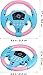 VOSCHOIX 2PCS Kids Steering Wheel ToyPlastic Multifunctional Simulated Driving Controller Early Education Wheel Toy with Light Music for Kids - Image 4