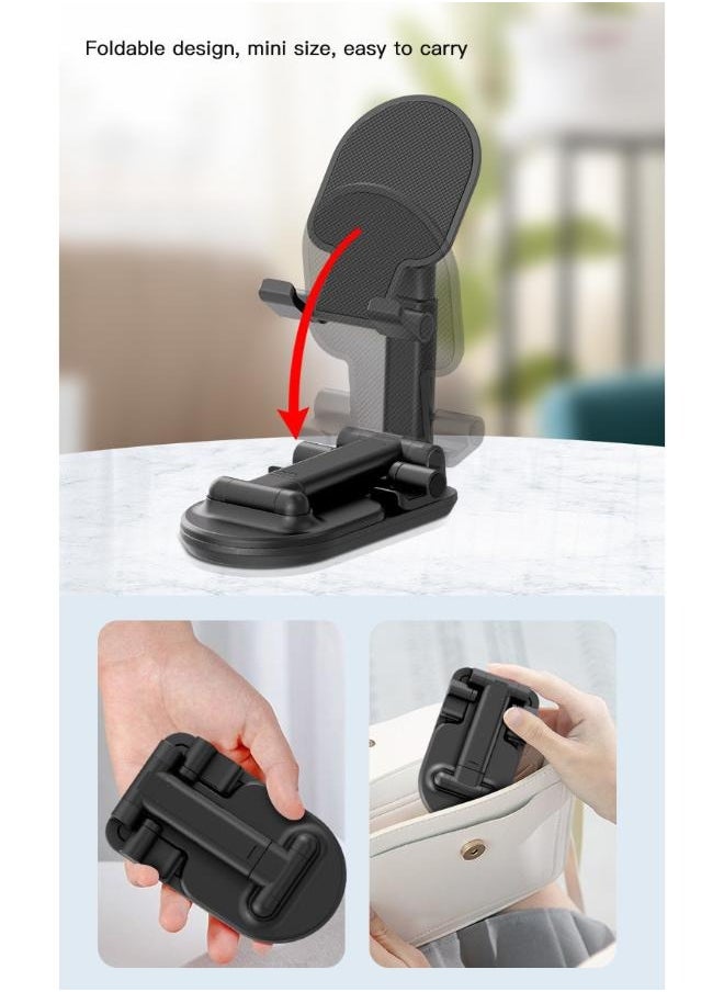 Yesido C85 Portable Desktop Telescopic Folding Phone Holder | Adjustable Aluminium Alloy Tablet Stand  - Image 5