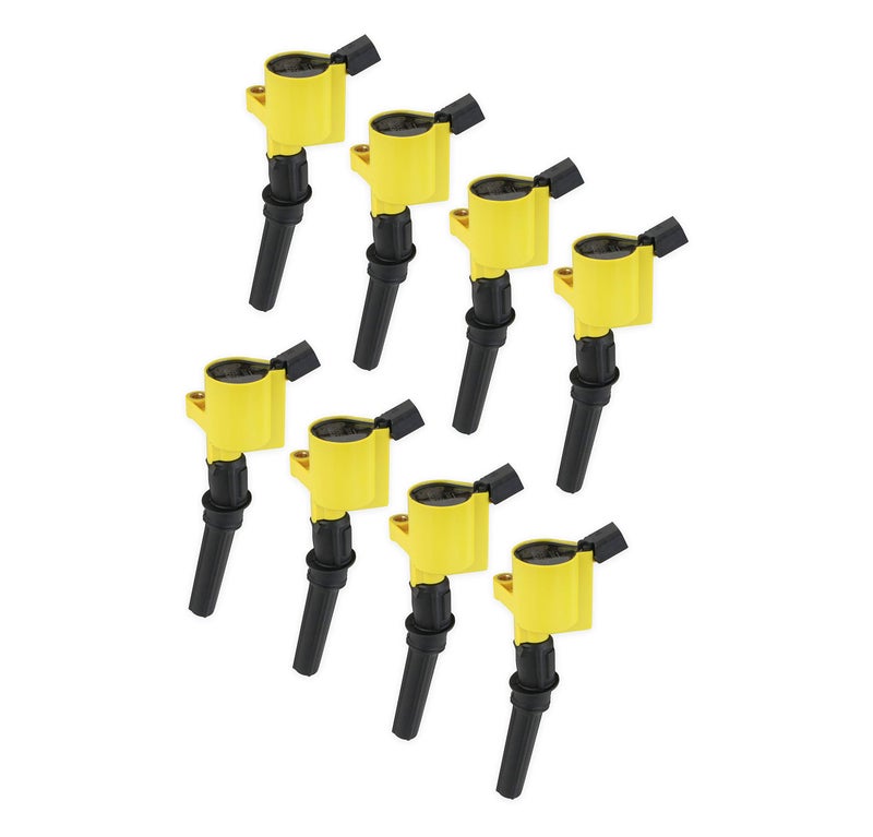 ACCEL 140032-8 SuperCoil Ignition Coil - Yellow - 8-Pack - Image 1