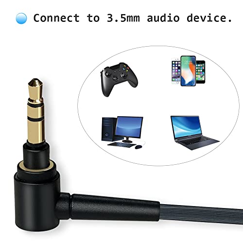 MQDITH WH-1000XM4 Replacement Headphone Cable Compatible with Sony WH-1000xm5 WH-1000xm4 WH-1000xm3 MDR-1A,Cord Compatible with Sony MDR-XB950BT MDR-XB950N1 MDR-ZX770BN WH-xb910n WH-CH700N Headphone - Image 3