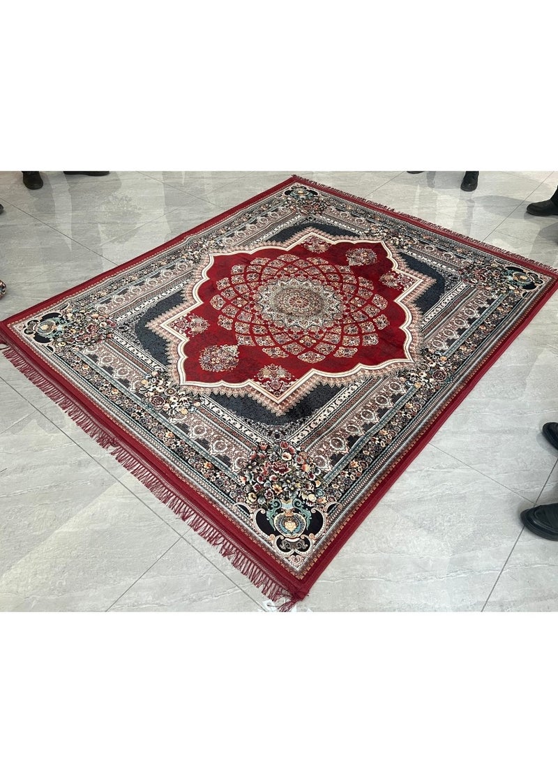 Stargold Interior Decoration Luxurious Indoor Home Floor Carpet Bedroom and Living Room Rug Anti Slip Floor Carpets, 180x200 cm, Polyester, Rectangle 