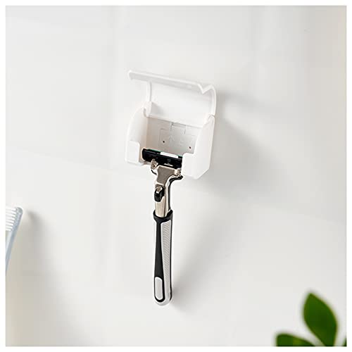 EIKS 2 Pack Razor Holders Shaver Hangers Wall Mount Self Adhesive for Bathroom Shower Tabletop - Image 5