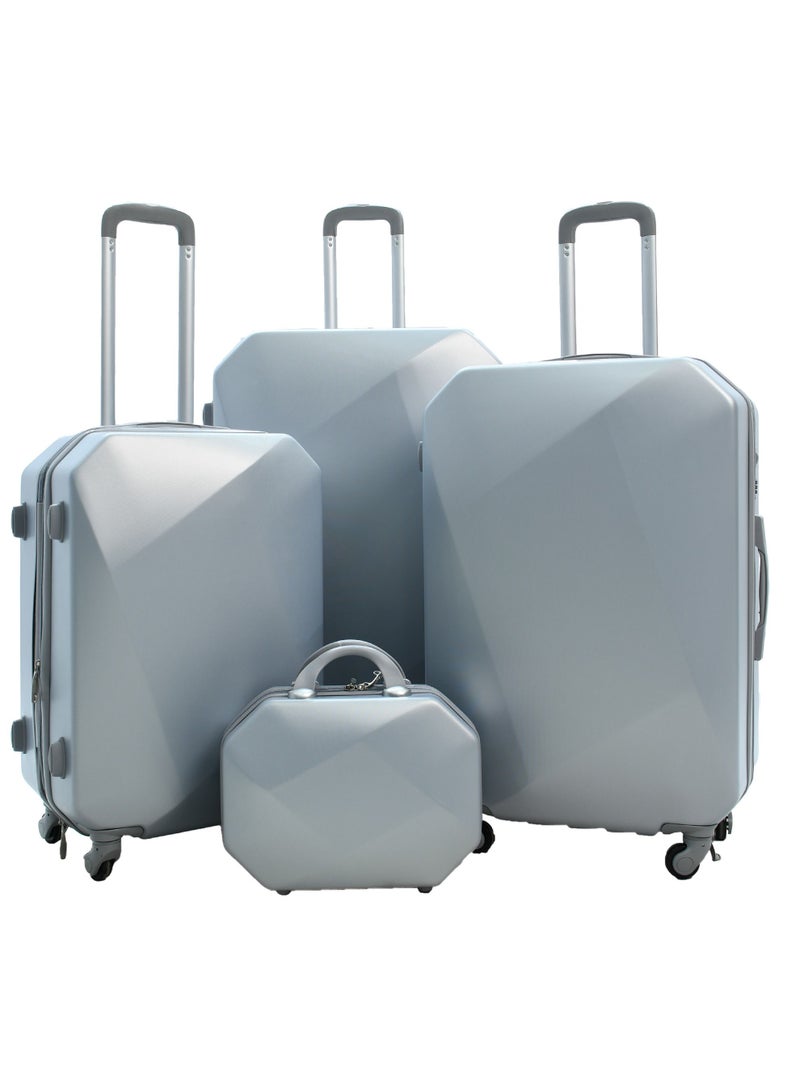 مورانو شنـط و حقائب سفر بعجلات دوارة مكونة من 6 قطع ، لون رمادي فاتح. - Image 2