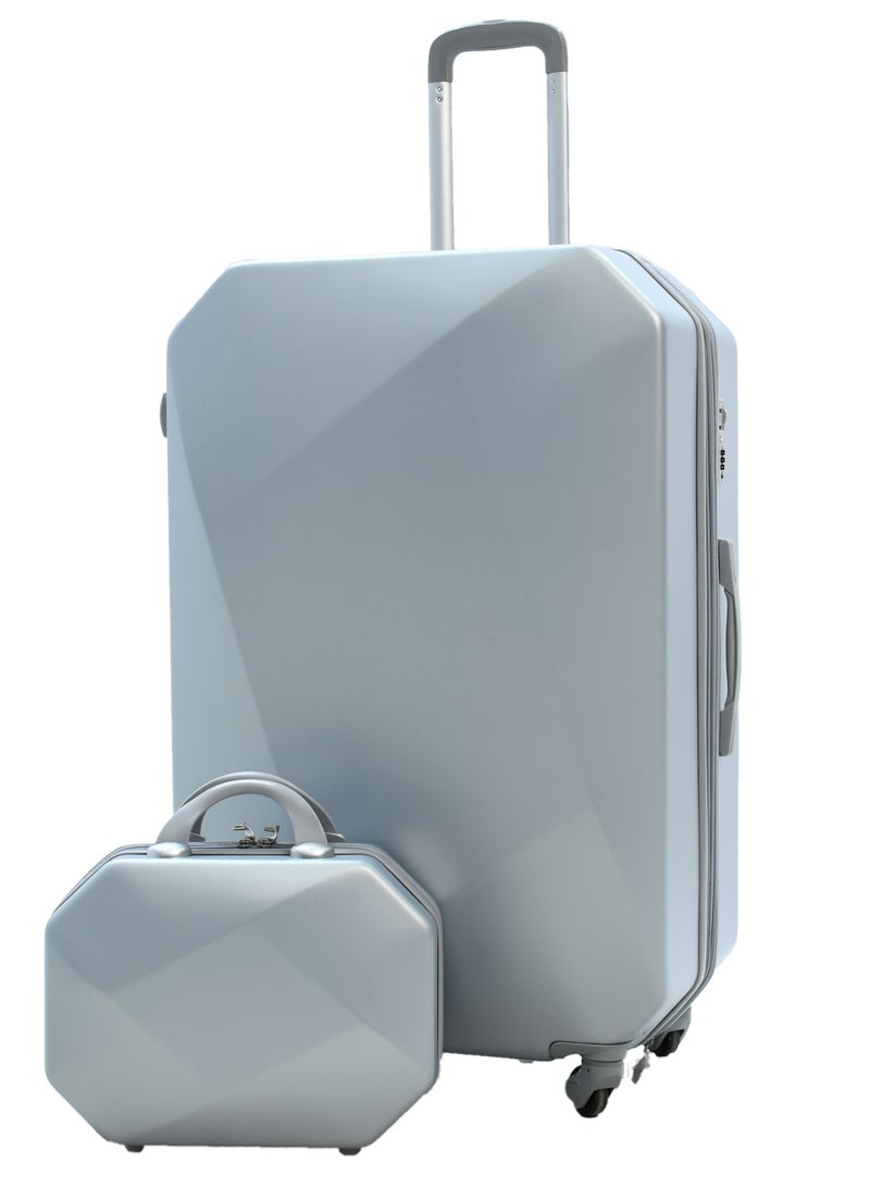 مورانو شنـط و حقائب سفر بعجلات دوارة مكونة من 6 قطع ، لون رمادي فاتح. - Image 4