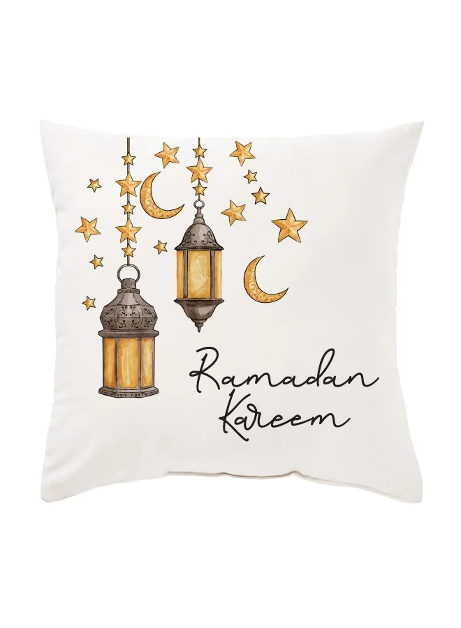 شير ذا لوف  وسادة رمضان كريم - ديكور منزلي احتفالي أنيق