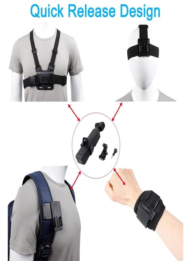 PellKing Accessories Kit for DJI Osmo Pocket 3,New Quick Release Head Strap - Image 4