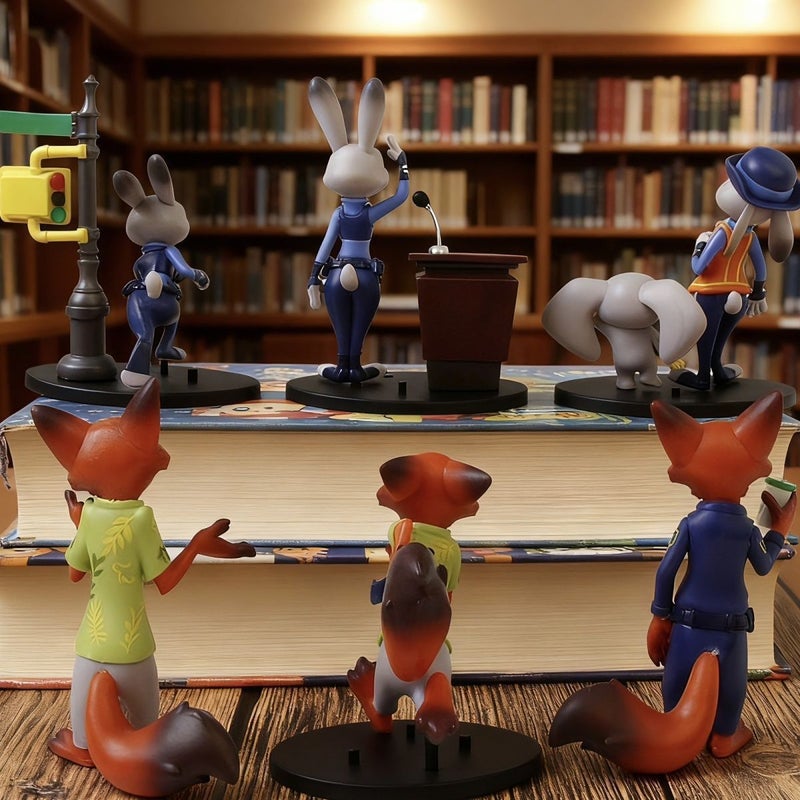 Zootopia Blind Box Figures Set - Judy Hopps & Nick Wilde Cartoon Character Toys for Kids Birthday Gift - Image 4