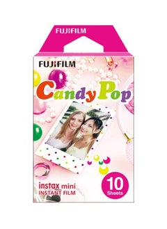 FUJIFILM 10-Piece Photo Paper For Instax Mini Camera Multicolour 