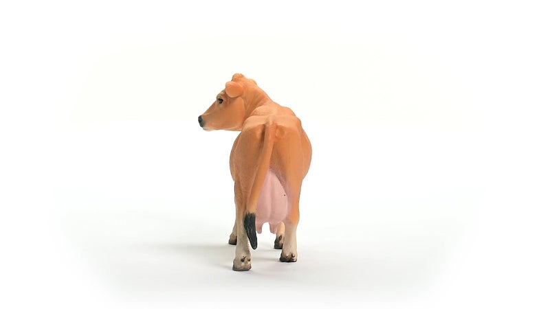 Schleich Farm World - Farm Animal Jersey Cow Toy Figurine - Kids Ages 3+ - Image 4