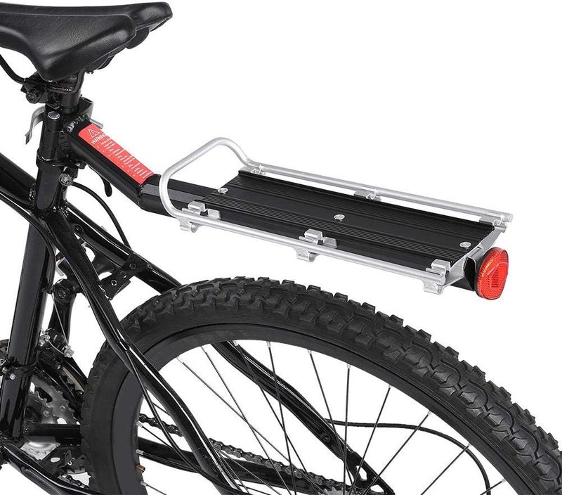 comfrt Bicycle Touring Carrier, Aluminum Alloy Bicycle Luggage Carrier Cargo Rear Racks Cycle Rear Seat Post Rack Rear Bike Rack - Image 1