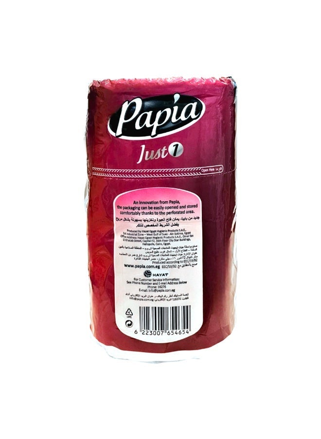 Papia Just One Bath Roll - 6 Rolls × 6 Pack – 4 Layers Soft and Strong - Image 5