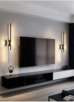 LOOPITYS （Warm light-60CM）Modern wall lights Home appliances Nordic style long lumen home decoration Bedroom dining room TV wall lighting fixtures，wall lamp  - Image 3