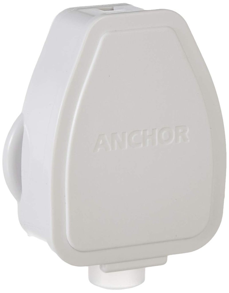 Anchor Plug Top 16A, 3 Pin, ISI Certified, Heavy-Duty Polycarbonate Body, Ideal for Geysers, ACs, Fridges, Washing Machines – White (Pack of 6) - Image 2
