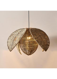 Home Box Belmonte Flower Seagrass Lampshade - 67x35 cm  - Image 2